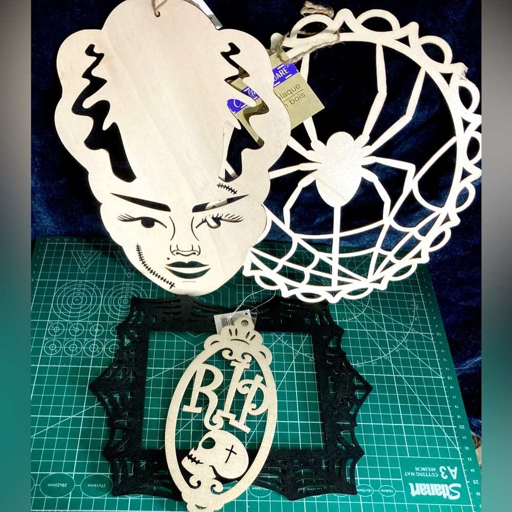 Halloween Craft Lot | Creepy Cute Decor | Halloween Crafts | As Shown